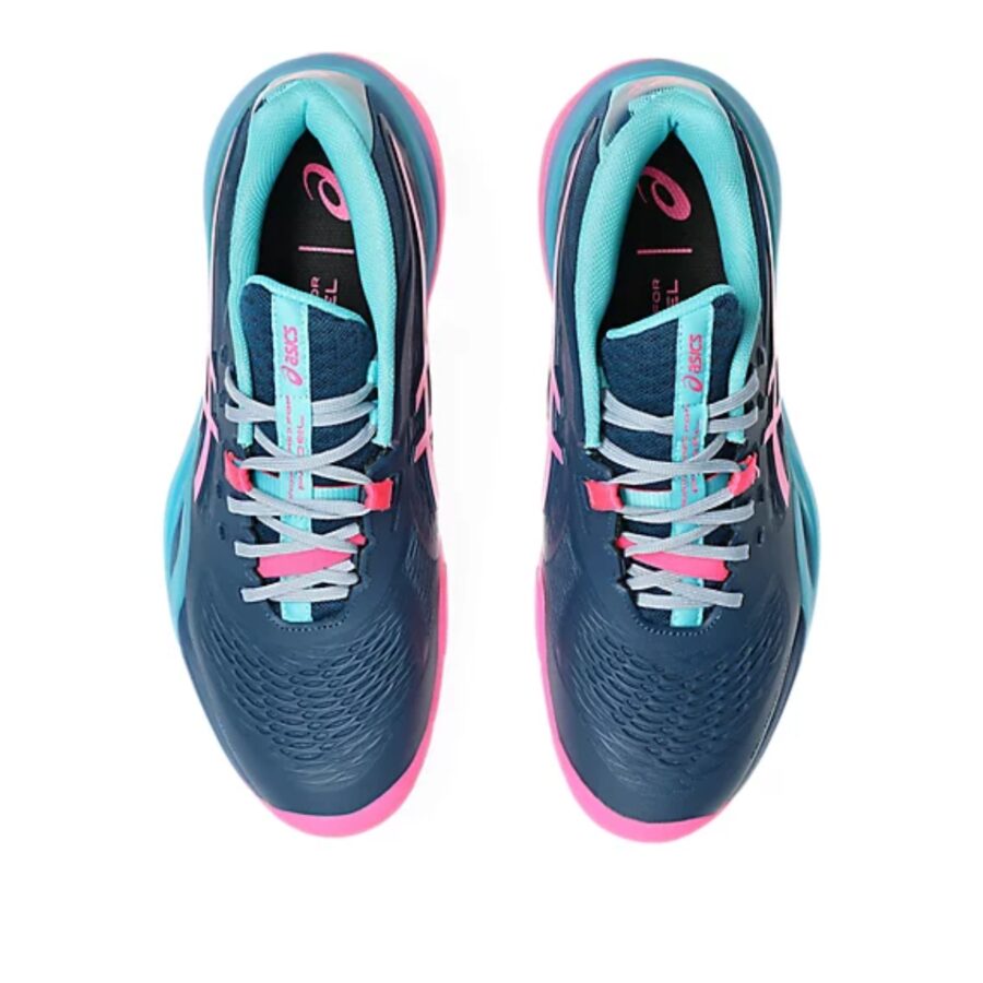 giày asics gel-resolution x padel 'mako blue hot pink' 1041a492-400