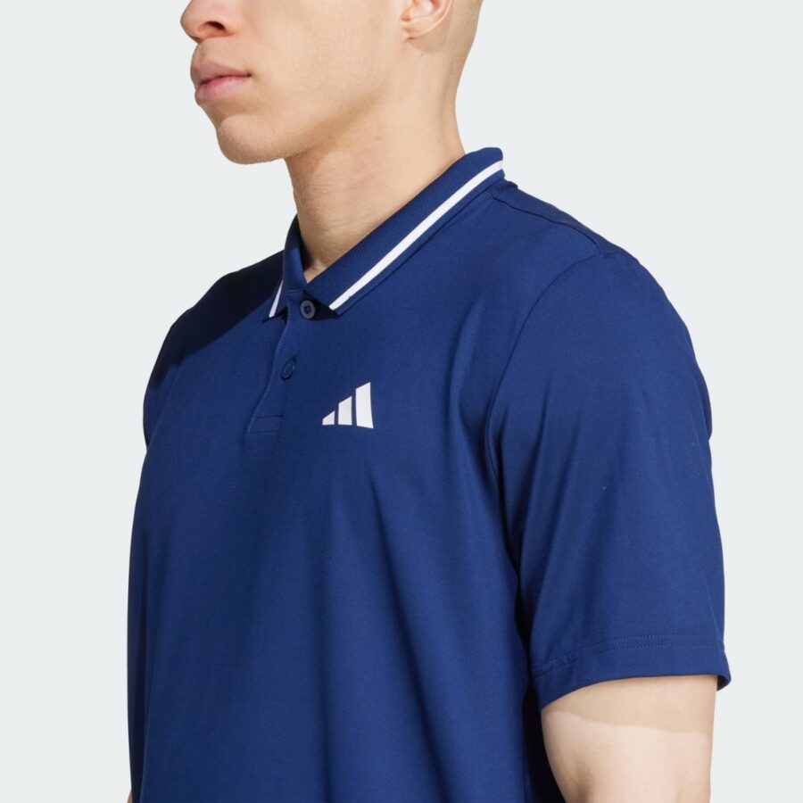 áo adidas polo piqué climacool tennis club 'dark blue' jf8425