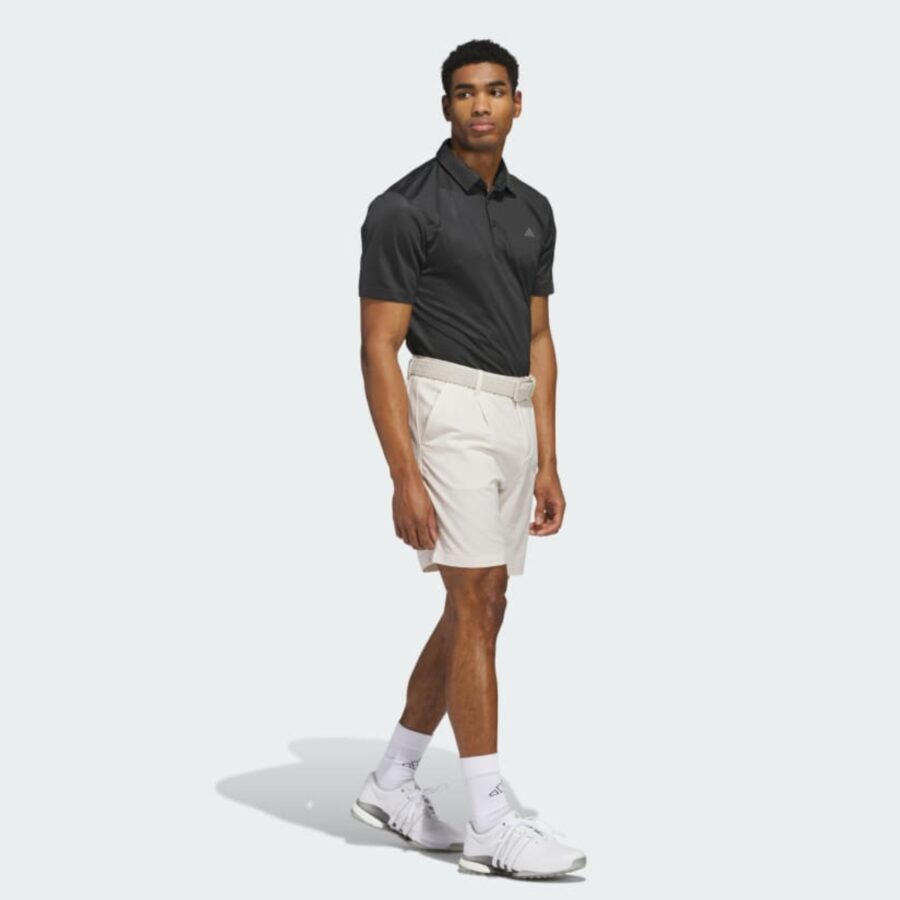 áo adidas polo golf core allover nam ' carbon black' jf8850