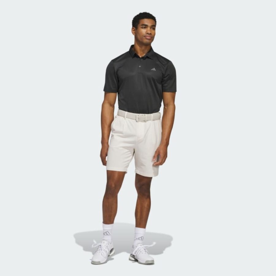 áo adidas polo golf core allover nam ' carbon black' jf8850