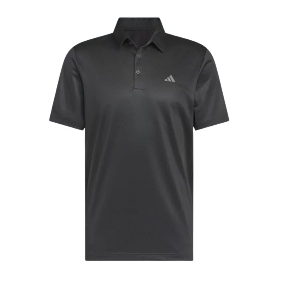 áo adidas polo golf core allover nam ' carbon black' jf8850