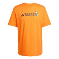 áo adidas t-shirt leo núi terrex hoạ tiết nam 'semi impact orange' ji9166