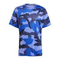 áo adidas t-shirt tập luyện camo train essentials nam 'semi lucid blue' iw8493
