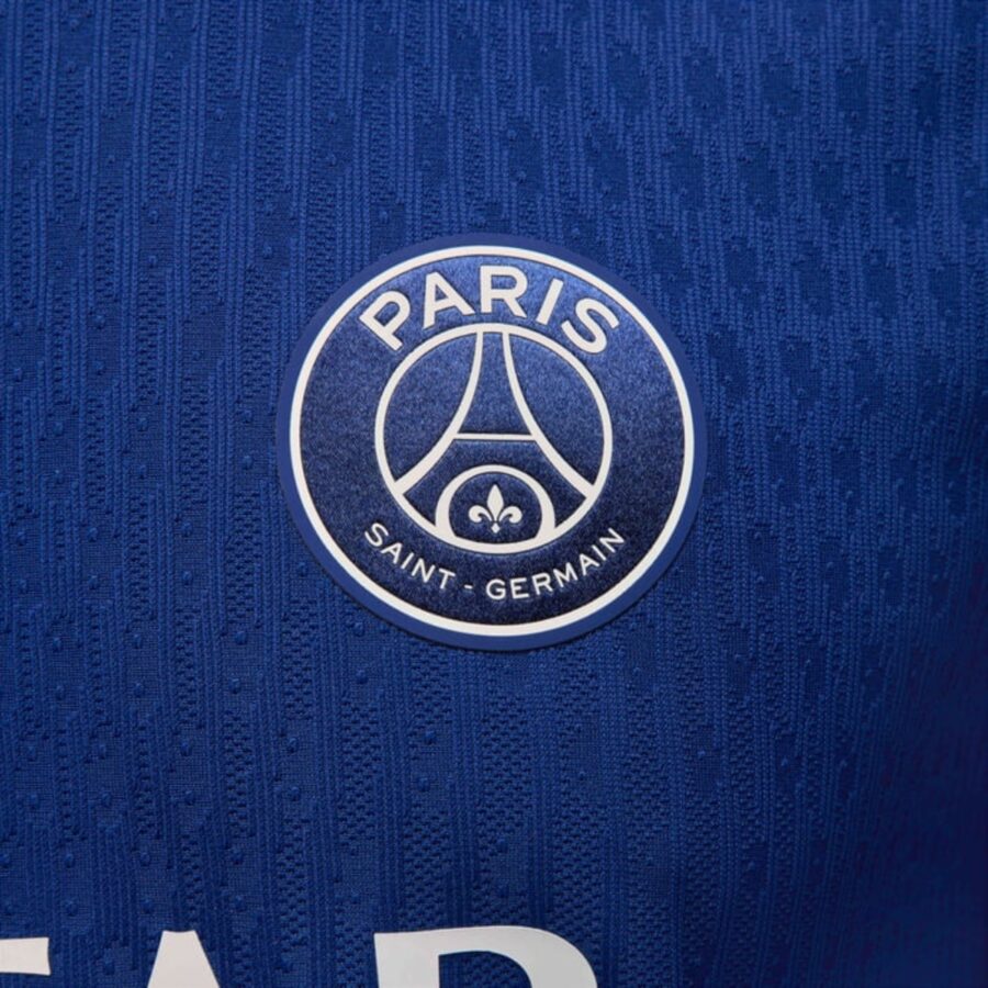 áo jordan paris saint-germain men's long sleeve football jersey 'blue' hj7322-493