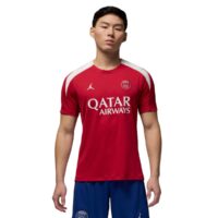 áo jordan paris saint-germain strike fourth men's dri-fit football knit short-sleeve 'red' hj3389-660