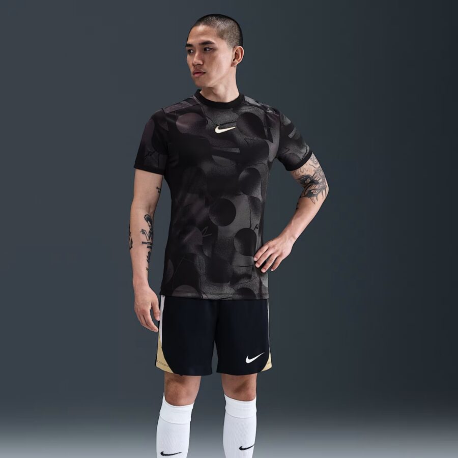 áo nike academy+ men's dri-fit football top 'dark grey' hj4240-010