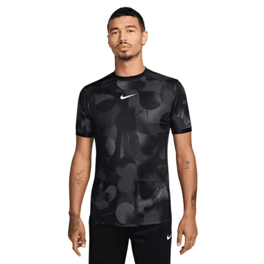áo nike academy+ men's dri-fit football top 'dark grey' hj4240-010
