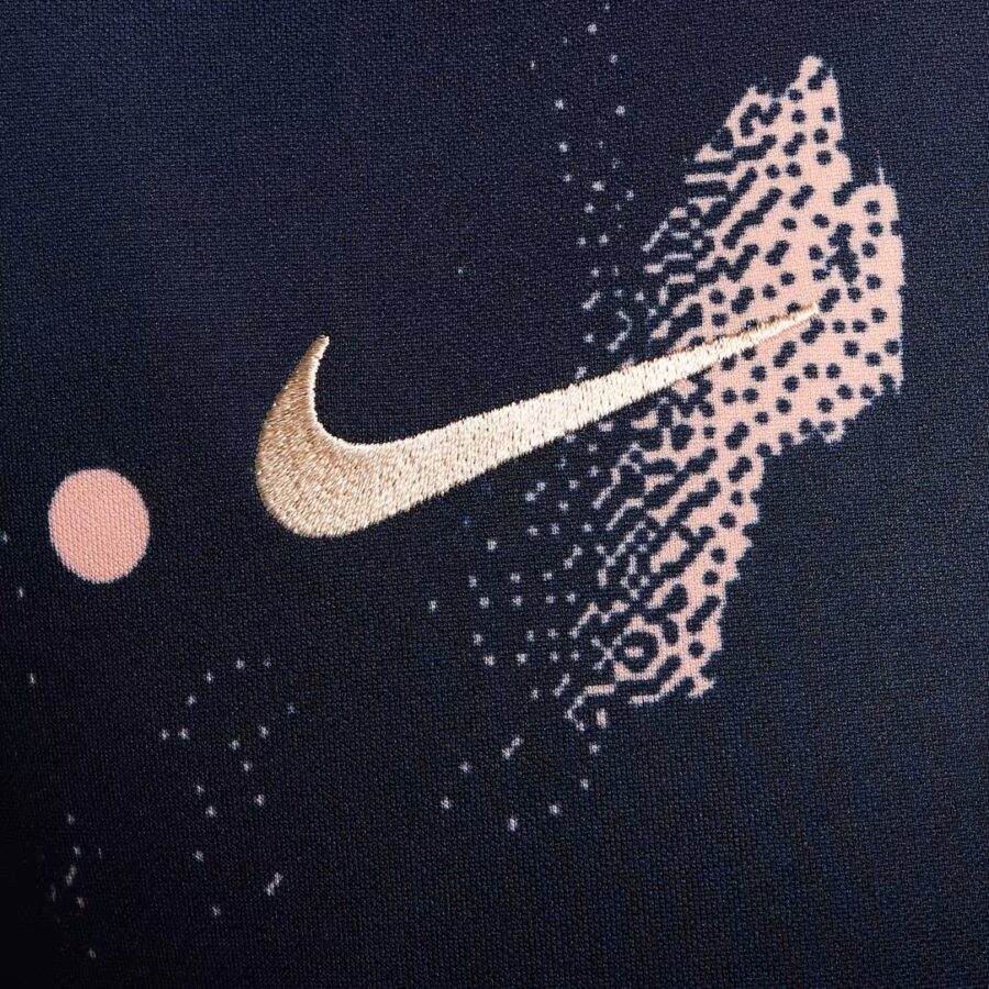 áo nike chelsea fc academy pro se men's nike dri-fit soccer pre-match short-sleeve 'obsidian' hj2502-452