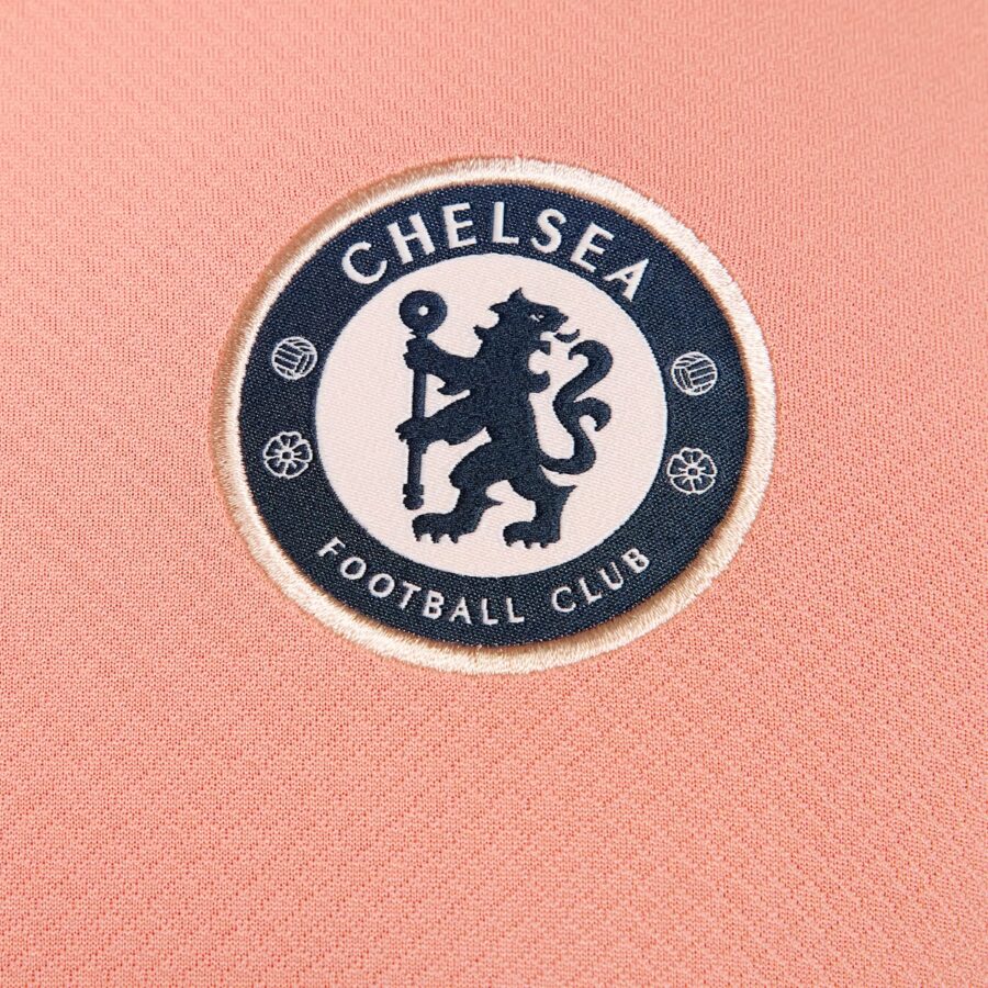 áo nike chelsea fc strike men's nike dri-fit soccer short-sleeve 'apricot agate' hj3387-845