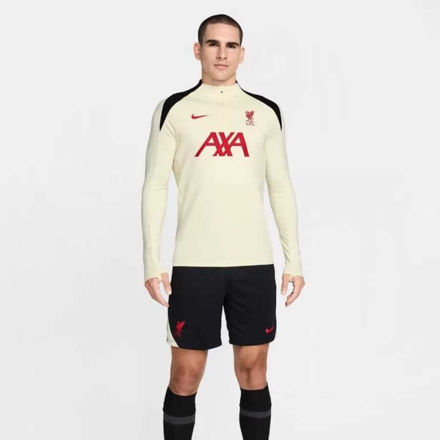 áo nike dri fit liverpool strike drill track top soccer jersey 'coconut milk' hj3394-114