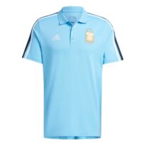 áo adidas argentina dna 3-stripes polo shirt 'blue' iu2140