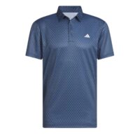 áo adidas polo golf core allover nam collegiate navy jf8852