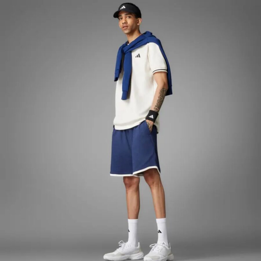 áo adidas polo tennispickleball heritage nam 'chalk white' jc6746