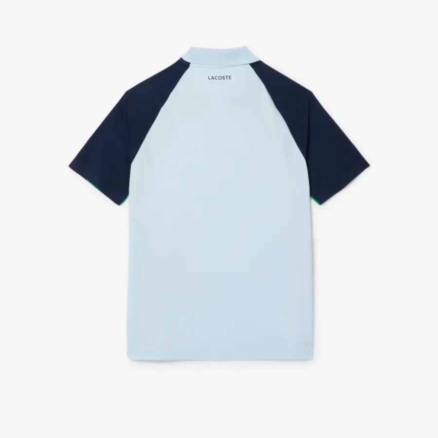 bộ quần áo lacoste ultra dry colour-block tennis 'navy blue green' gh8950166/ dh8955h1a