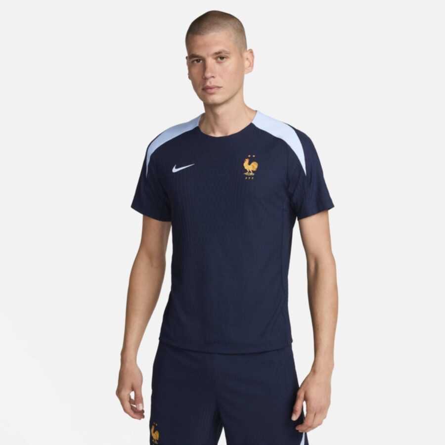 bộ quần áo nike fff strike elite men's dri-fit adv football 'blackened blue' fj1899-498/fj2202-499