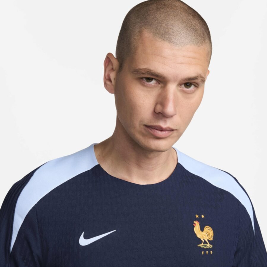 bộ quần áo nike fff strike elite men's dri-fit adv football 'blackened blue' fj1899-498/fj2202-499