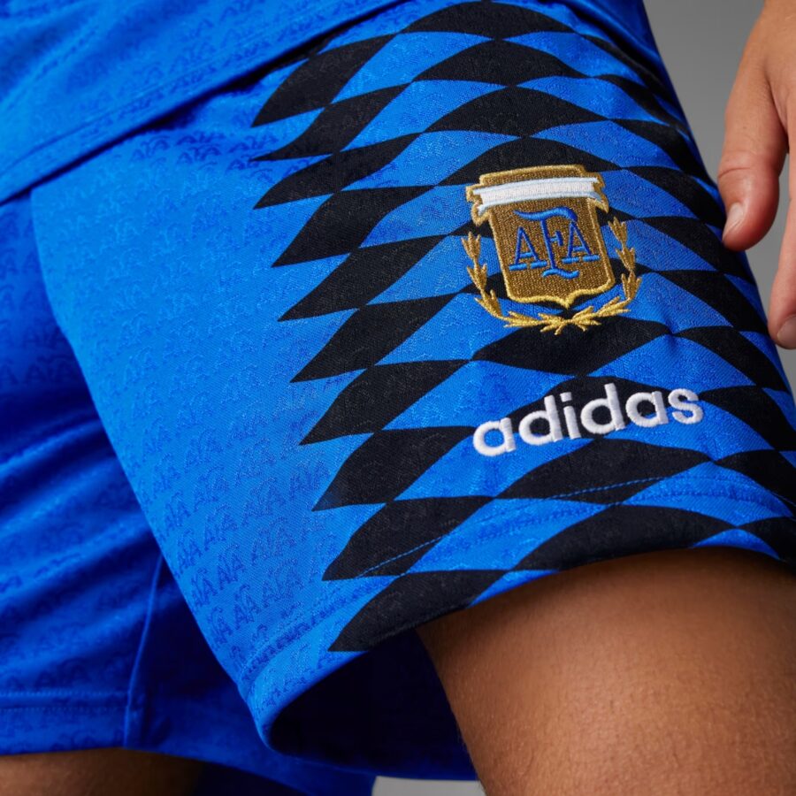 bộ quần áo adidas argentina 1994 away jersey 'blue' is0266/ is0265