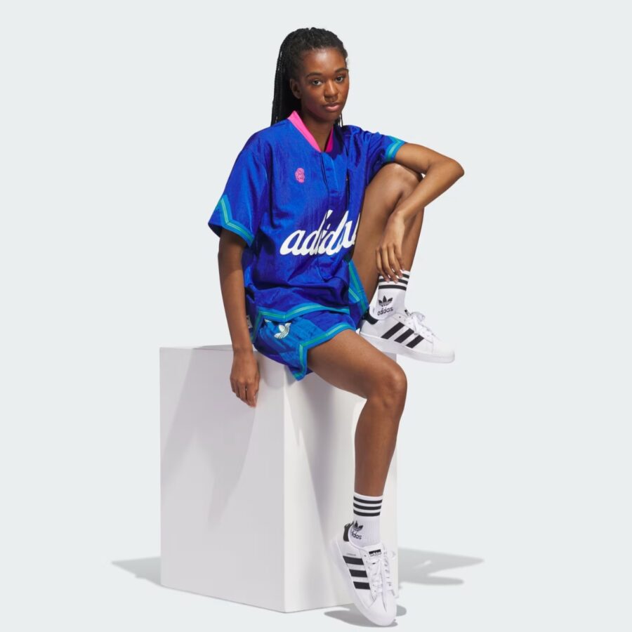 bộ quần áo adidas hoop york city short sleeve warm-up 'blue' it9956/ it9952
