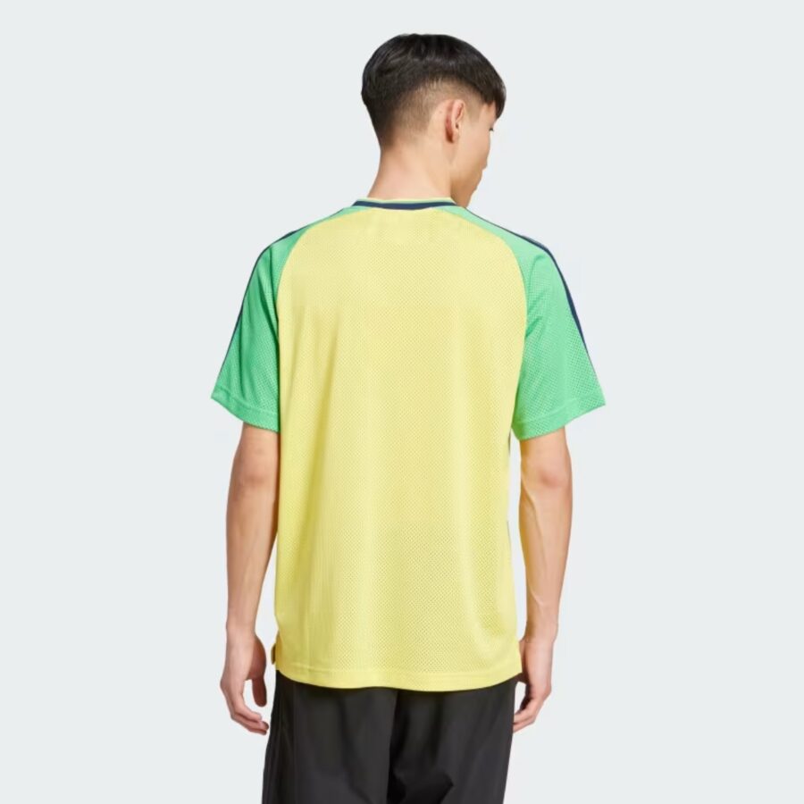 bộ quần áo adidas jersey 'yellow black' jd0813/ jc8386