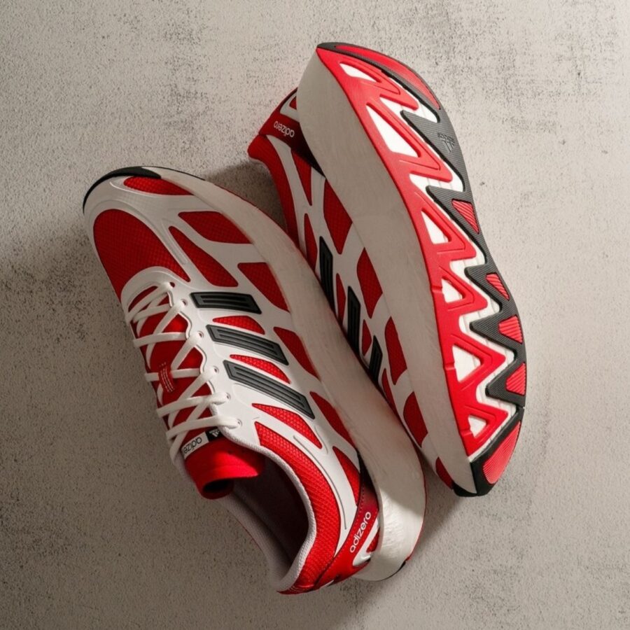 giày adidas adizero aruku 'white pure ruby' ji0308