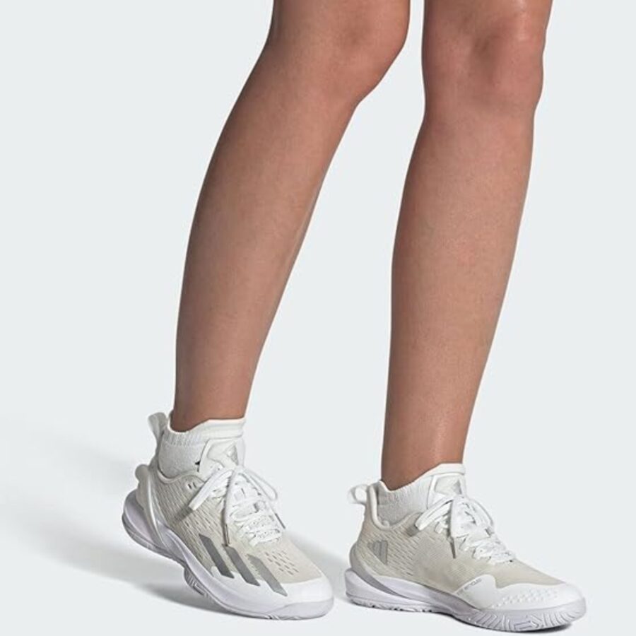 giày tennis/pickleball adidas adizero cybersonic white ig9516