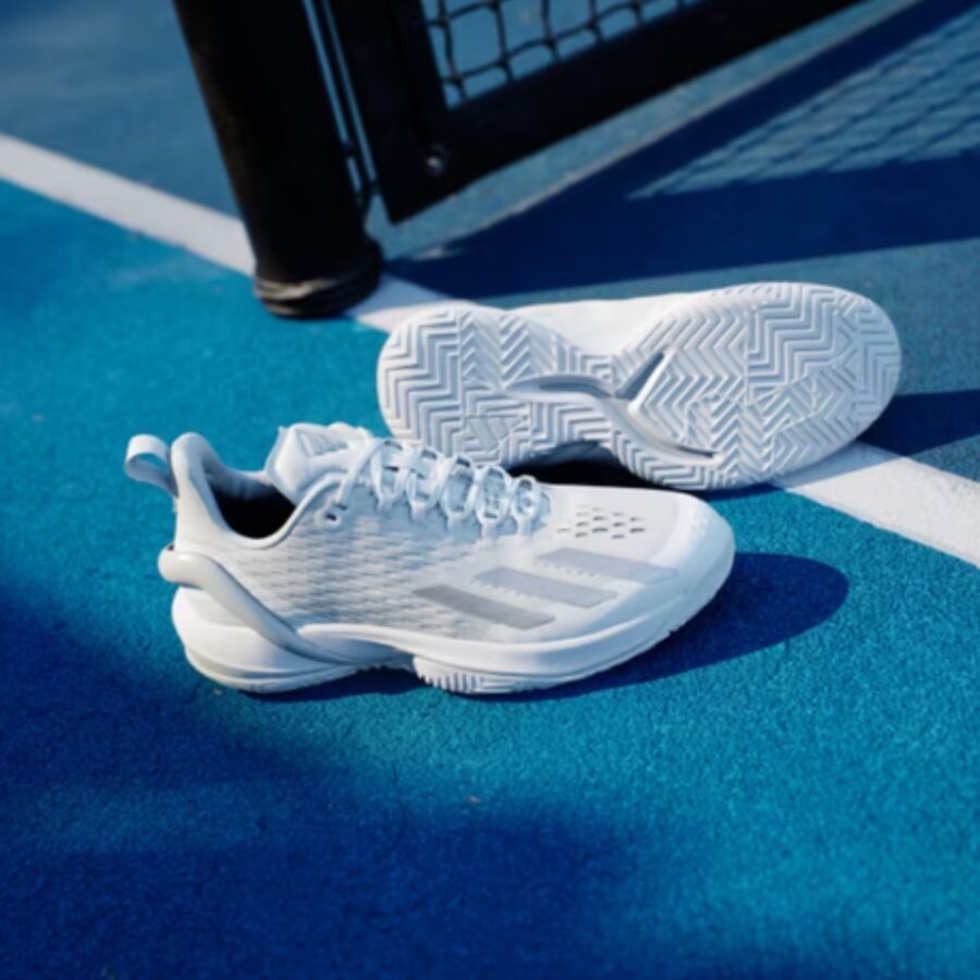 giày tennis/pickleball adidas adizero cybersonic white ig9516