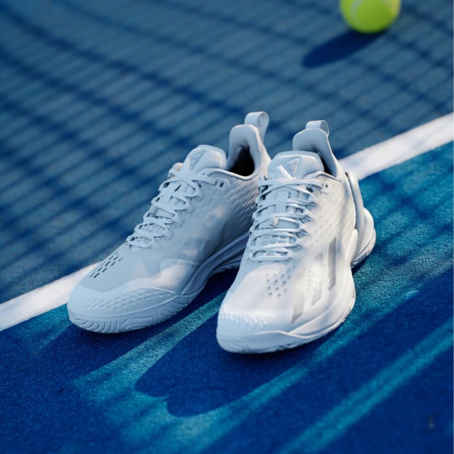 giày tennis/pickleball adidas adizero cybersonic white ig9516
