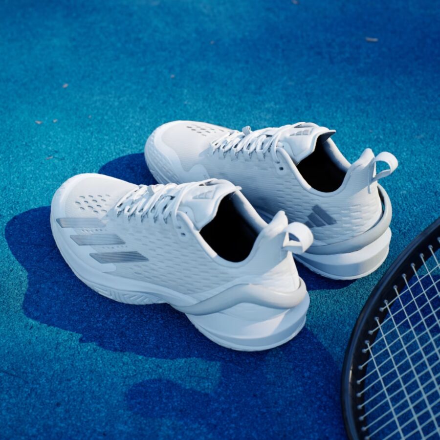 giày tennis/pickleball adidas adizero cybersonic white ig9516