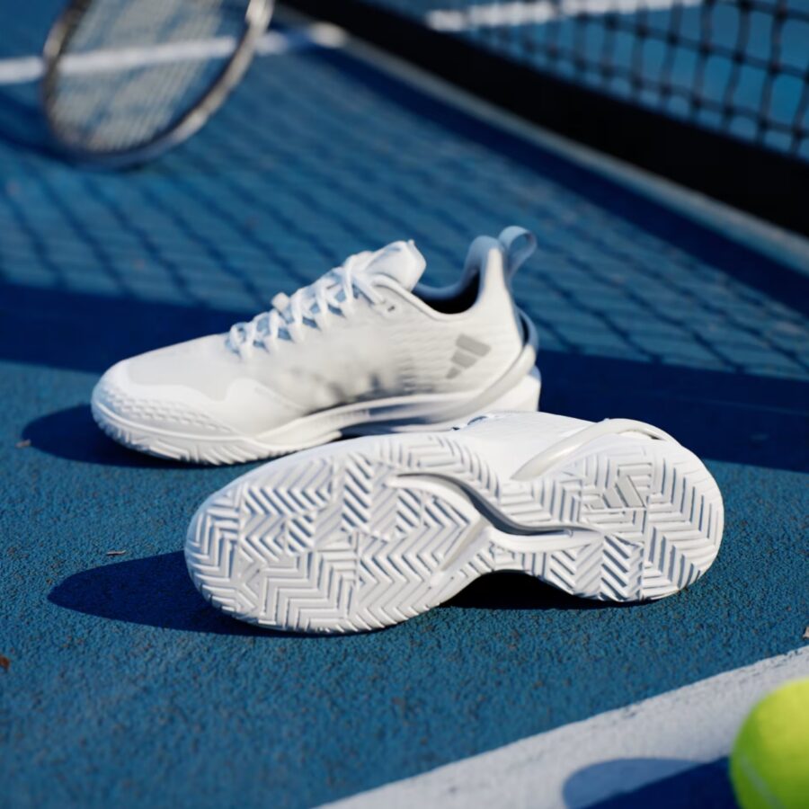 giày tennis/pickleball adidas adizero cybersonic white ig9516