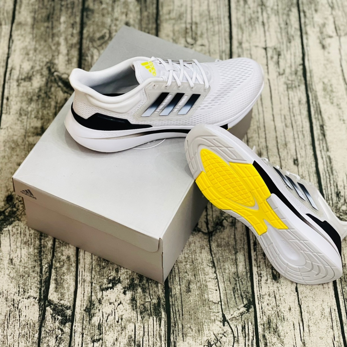 Adidas EQ21 Run \'White Beam Yellow’ - M12.5 Giày Adidas EQ21 Run  main image 2