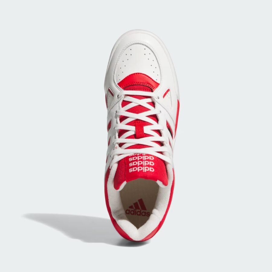 giày adidas midcity low white red if4545