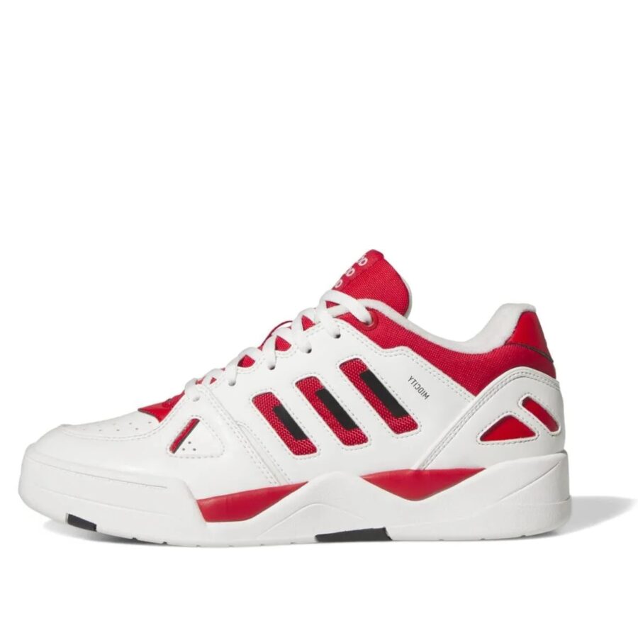 giày adidas midcity low white red if4545