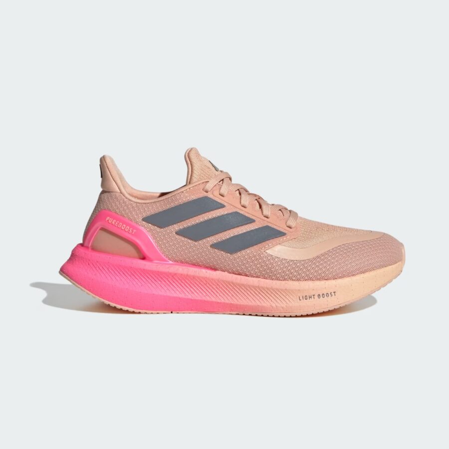 giày adidas pureboost 5 'powder coral grey lucid pink' jh6461