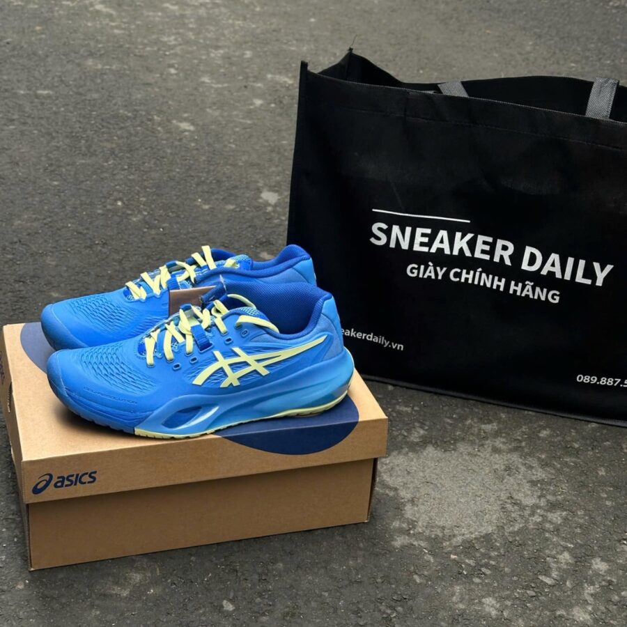 giày tennis/pickleball asics gel-resolution x 'blue coast' 1042a279-400