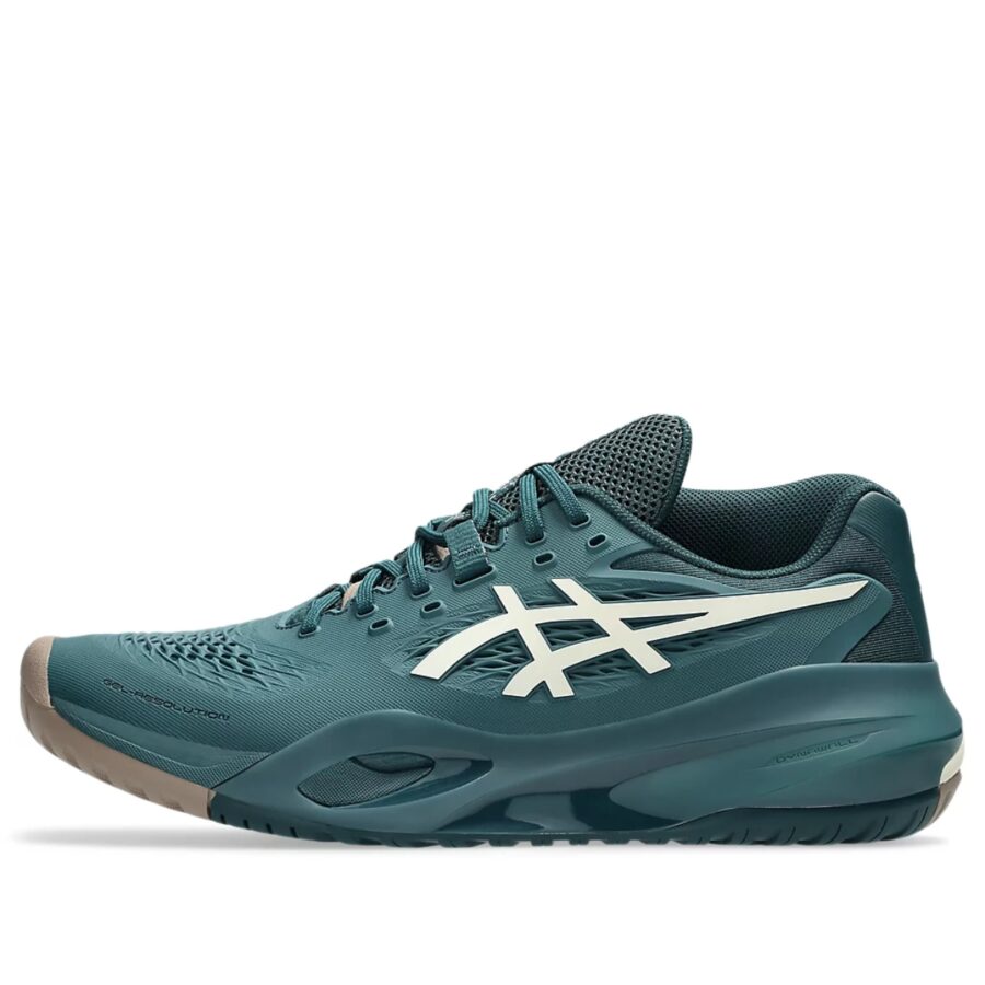 giày tennis/pickleball asics gel-resolution x men's "green" 1041a481-300