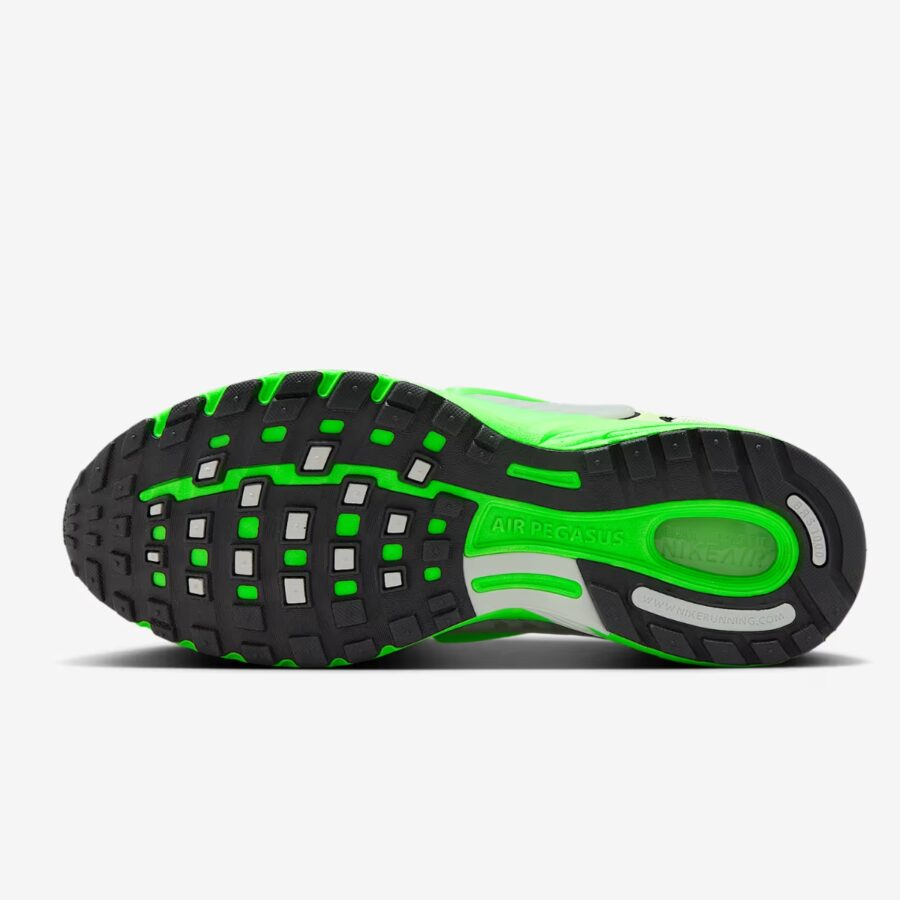 giày nike air pegasus wave 'summit white barely volt black green' ib0612-103