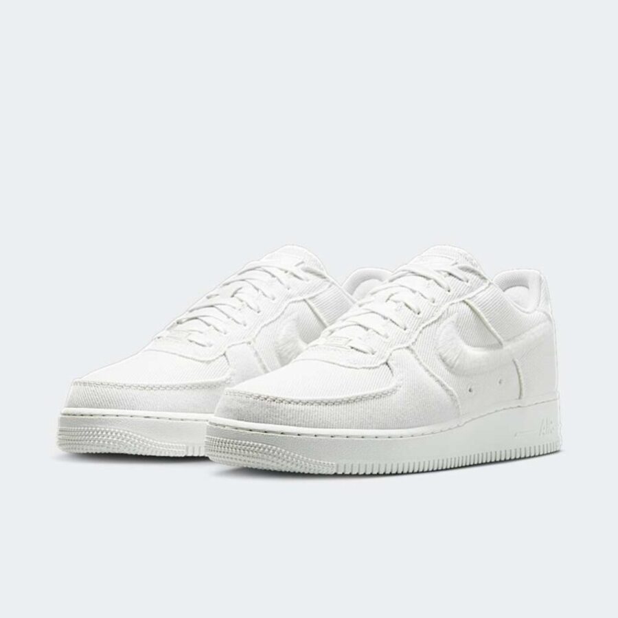 giày nike air force 1 low 'canvas pack triple white' hv1204-100
