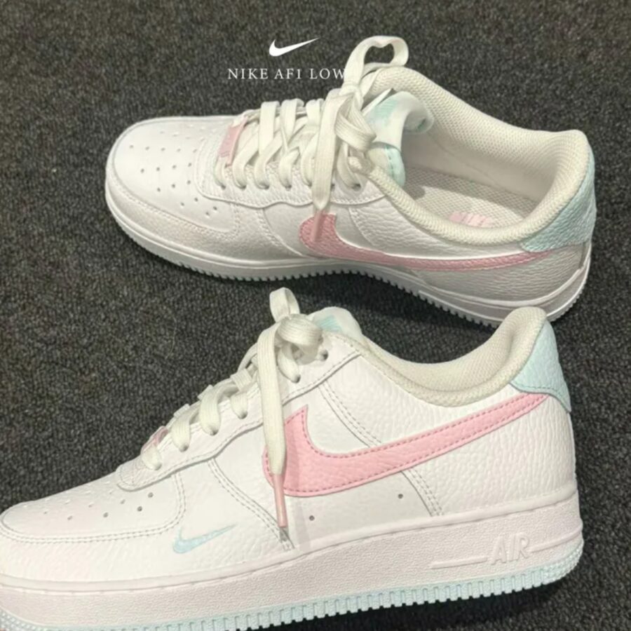 giày nike air force 1'07 'white foam pink' ih0640-161