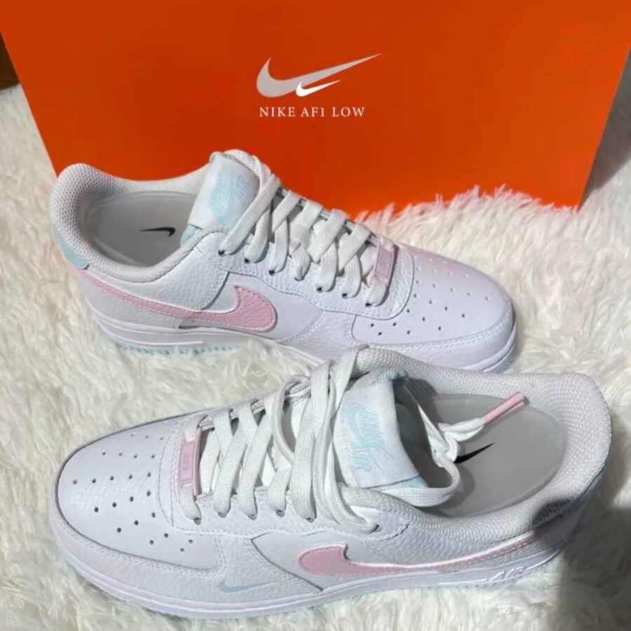 giày nike air force 1'07 'white foam pink' ih0640-161