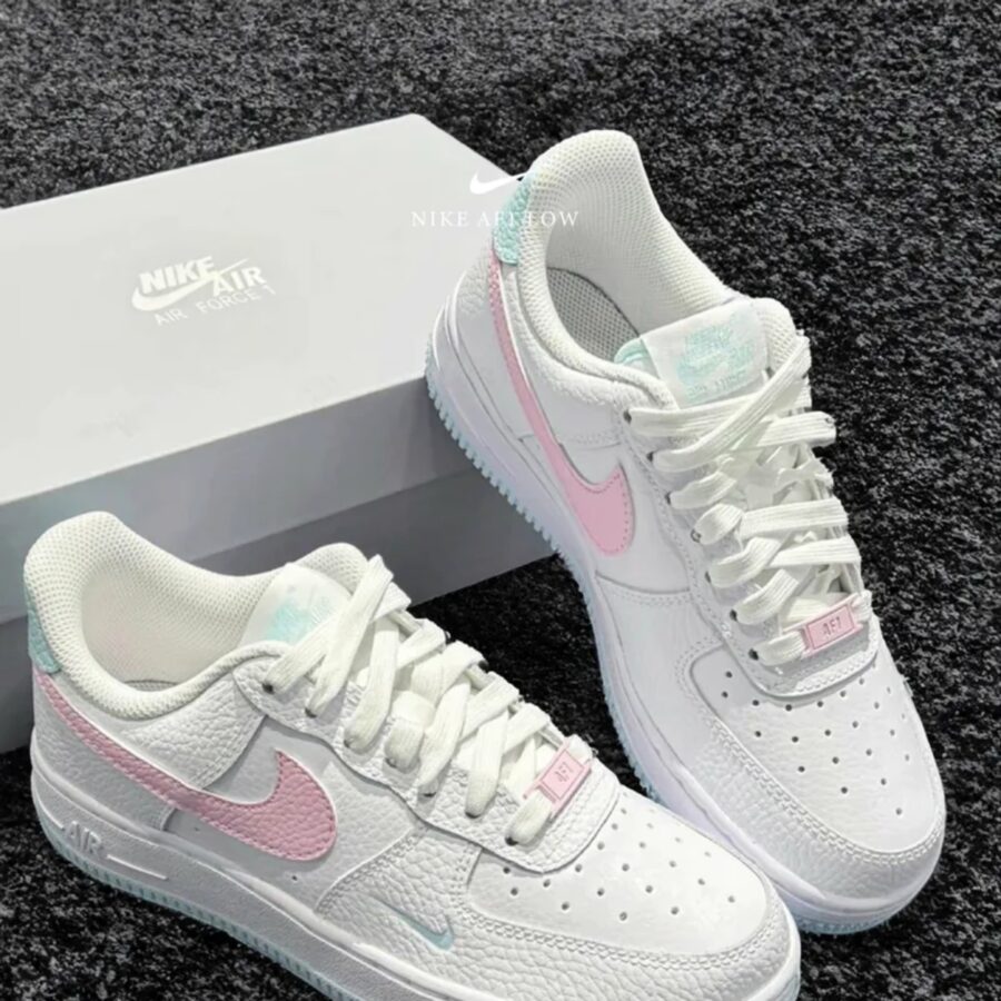 giày nike air force 1'07 'white foam pink' ih0640-161