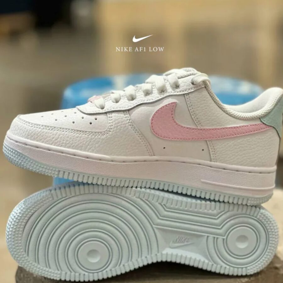 giày nike air force 1'07 'white foam pink' ih0640-161