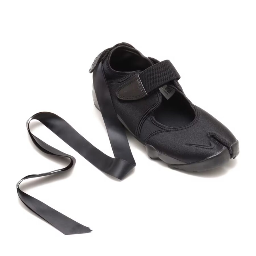 giày nike air rift triple black satin (wmns) ih1990-010