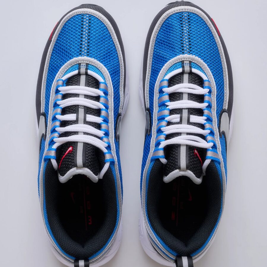 giày nike air zoom spiridon 'black signal blue' hf9117-400
