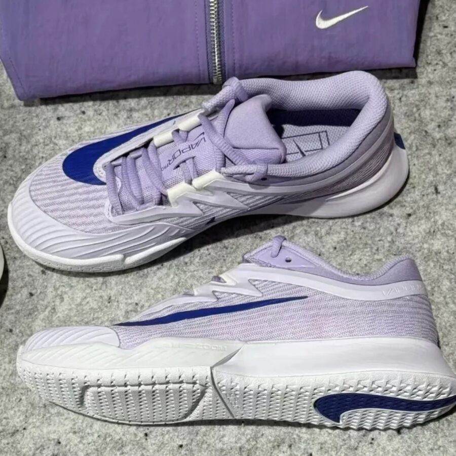 giày tennis/pickleball nike court air zoom vapor pro 3 hc 'amethyst tint hydrangeas white deep night' fz2158-500