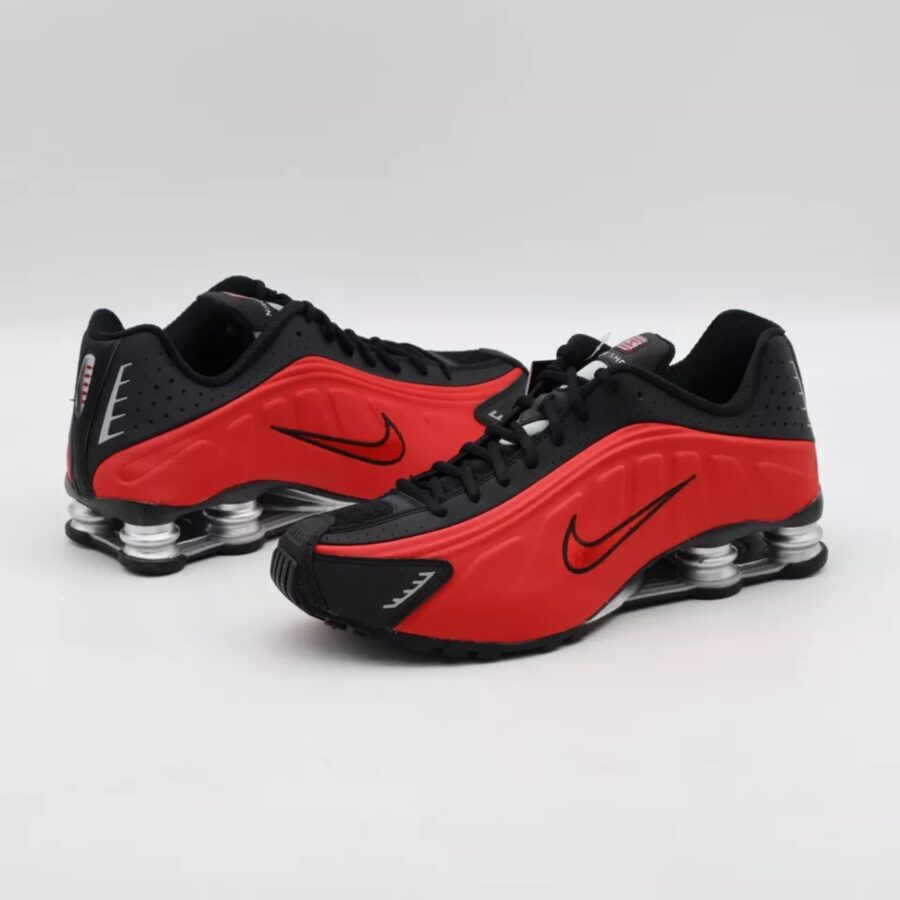 giày nike shox r4 'black red' hq1988-600