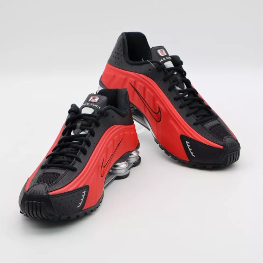 giày nike shox r4 'black red' hq1988-600