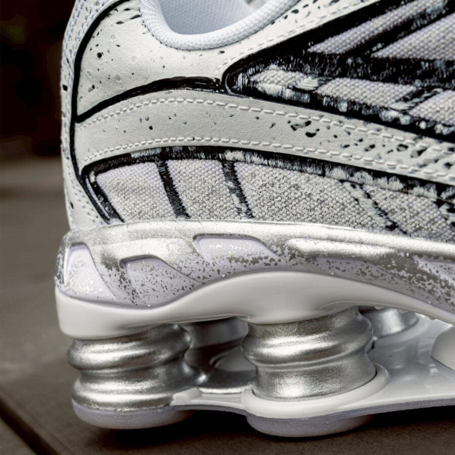 giày nike shox ride 2 'metallic platinum' ib8174-100