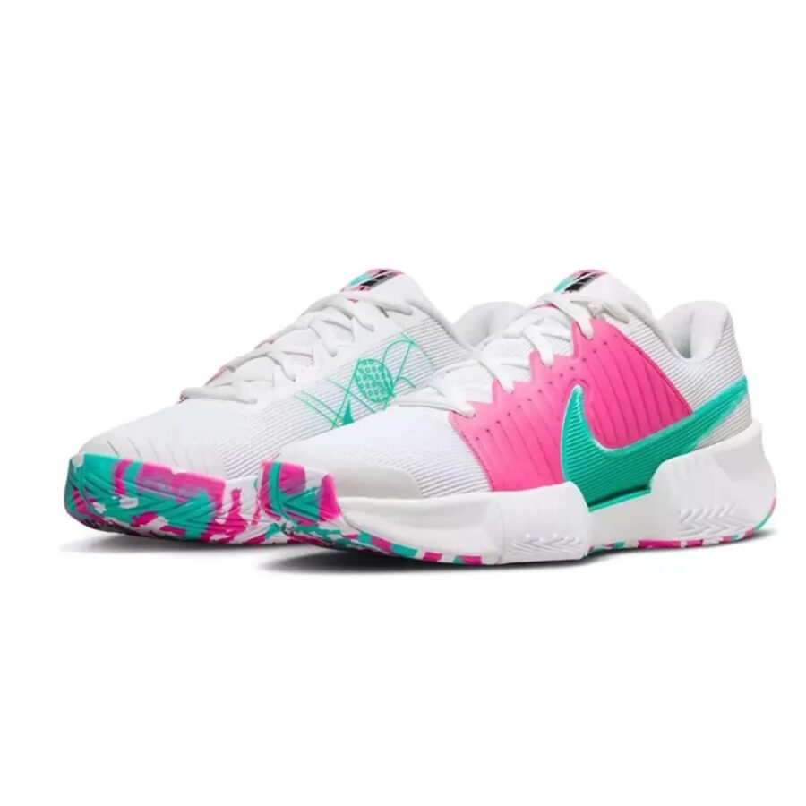 giày tennis/pickleball nike zoom challenge 'white alchemy pink retro' fq4155-101