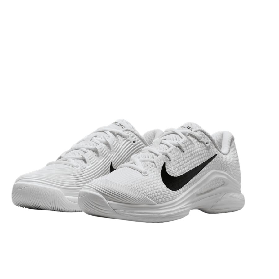 giày tennis/pickleball nike zoom vapor 12 womens 'white black' fv5554-100