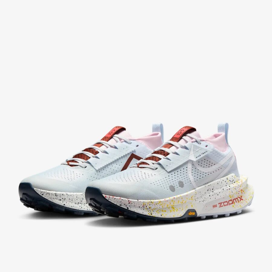 giày nike zoomx zegama trail 2 pure platinum football grey pink foam white fd5190-009